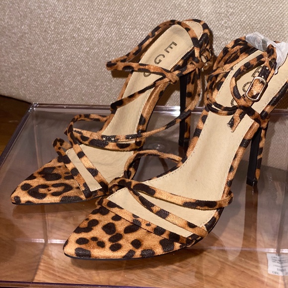 Leopard Print Heels - Picture 5 of 7